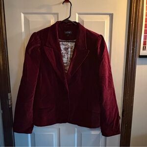DollsKill Bloodlust Velvet Blazer